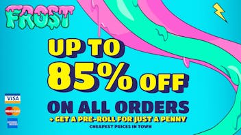 Frost GET UP TO 85% OFF ON ALL ORDERS + GIFT BEST DEALS!