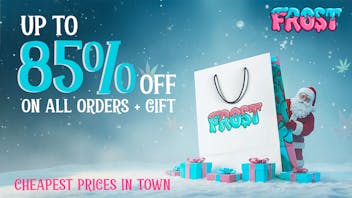 Frost GET UP TO 85% OFF ON ALL ORDERS + GIFT BEST DEALS!