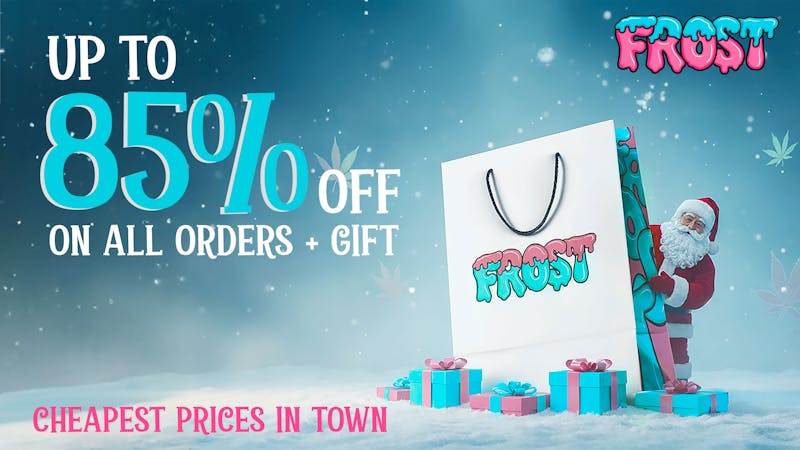 Frost GET UP TO 85% OFF ON ALL ORDERS + GIFT BEST DEALS!