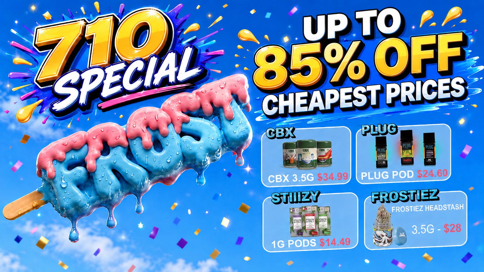 Frost - Fullerton 710 MEGA SALE: UP TO 85% OFF + SPECIALS! + GIFT