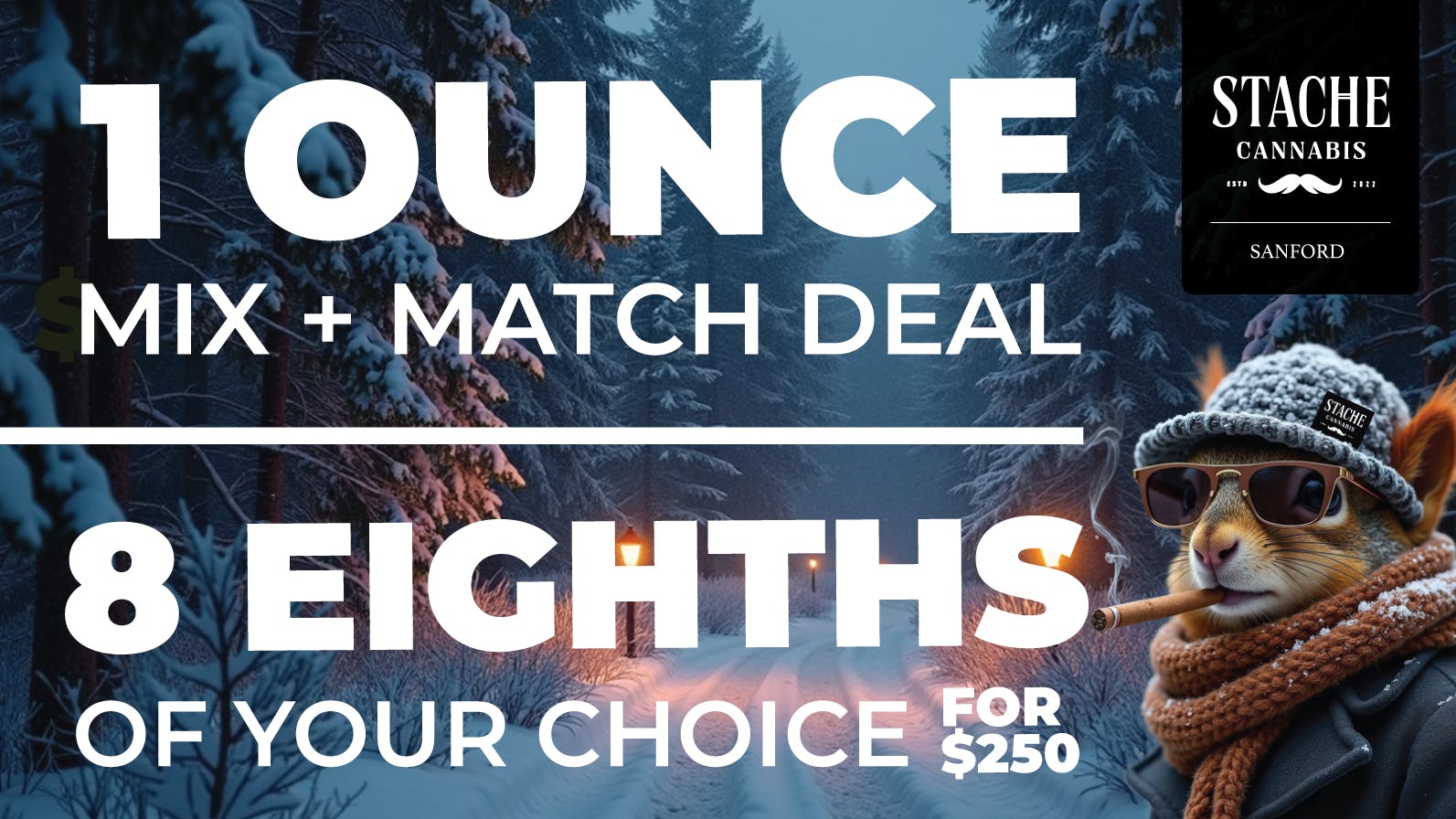 Stache Mix and Match 1oz Deal