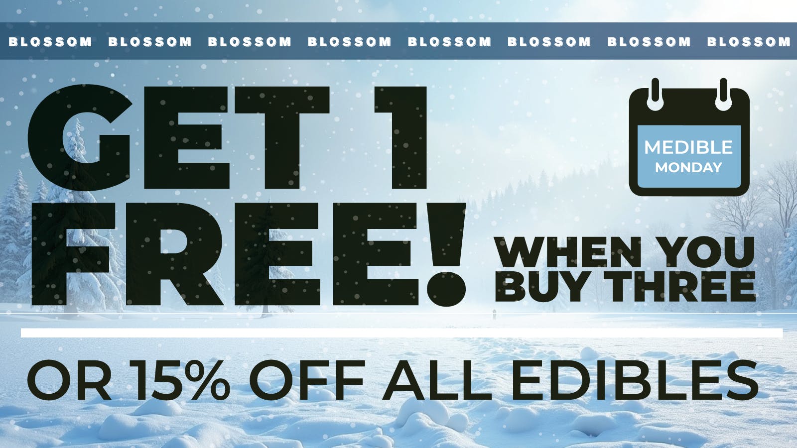 Blossom Cannabis - Biddeford 🍫 Medible Monday