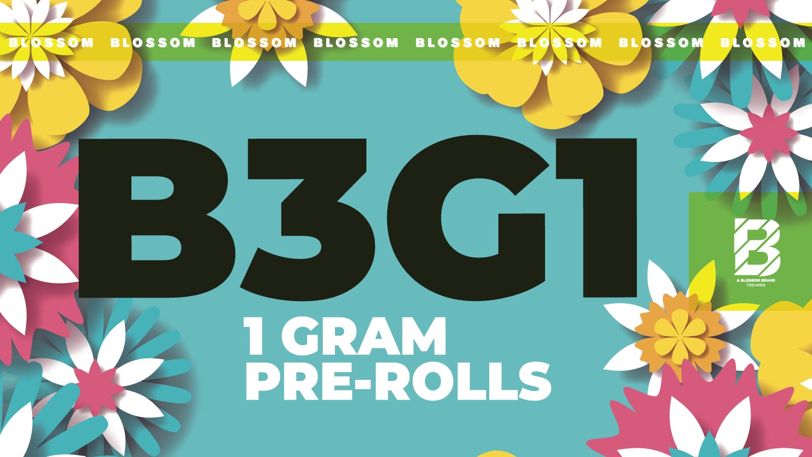Blossom Cannabis - Biddeford Buy 3 Get 1 FREE Pre-Rolls