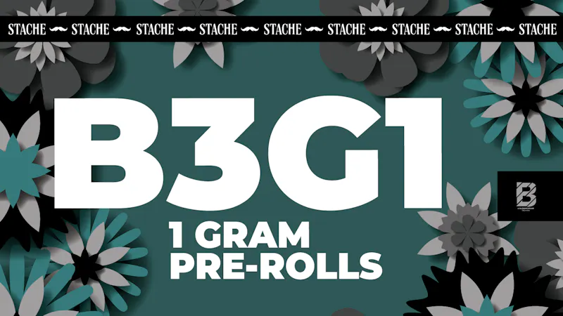 Stache Buy 3 Get 1 Pre-Rolls