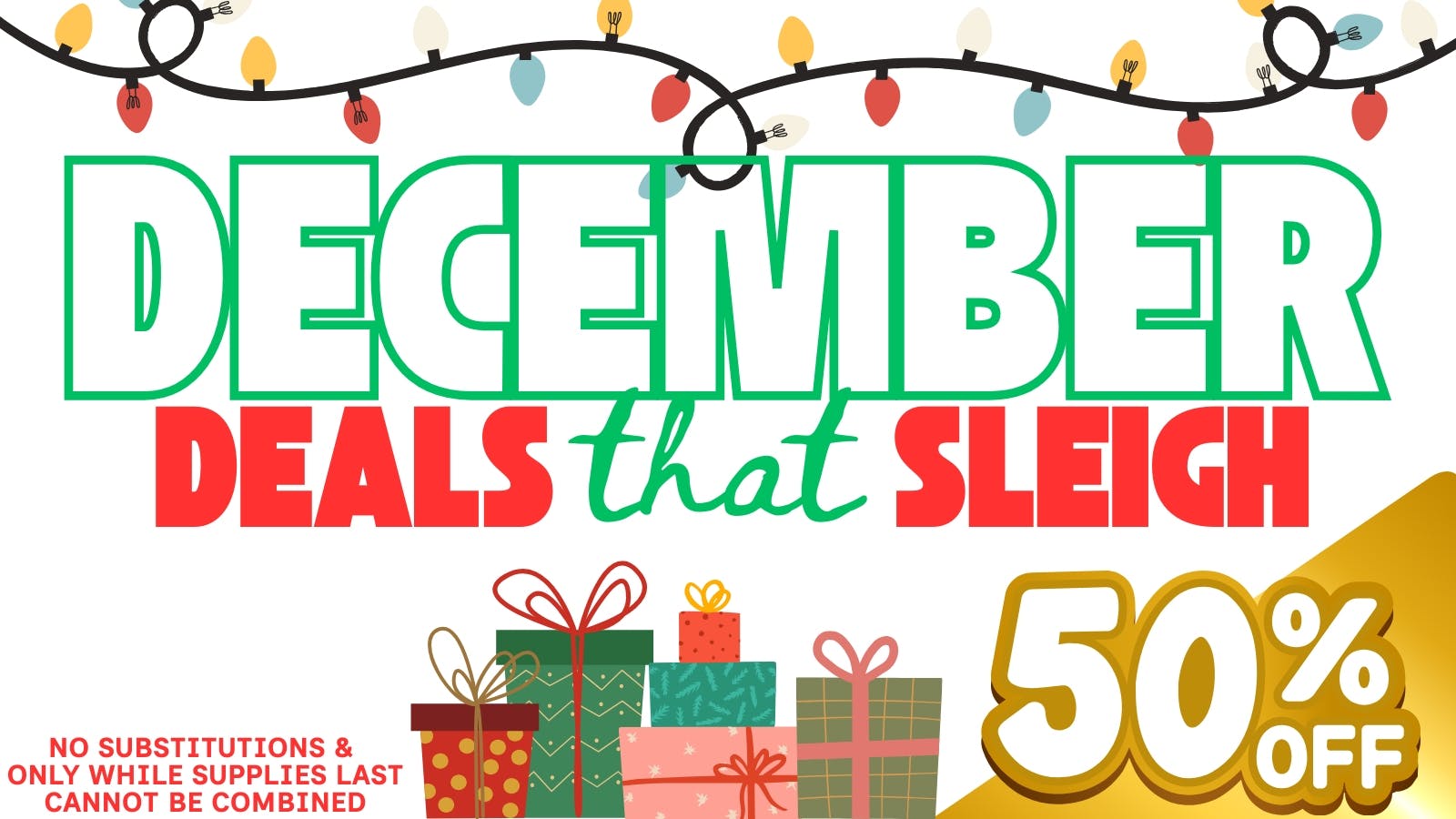 Woodland Cannabis Dispensary DECEMBER DEALS THAT SLEIGH