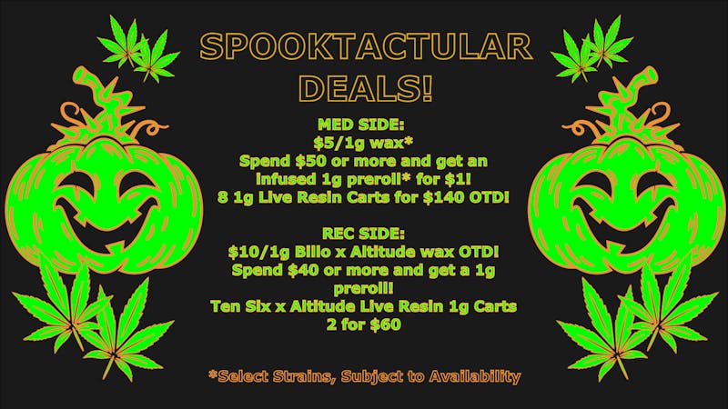 Altitude Organic Medicine - Platte Ave Halloween Treats!