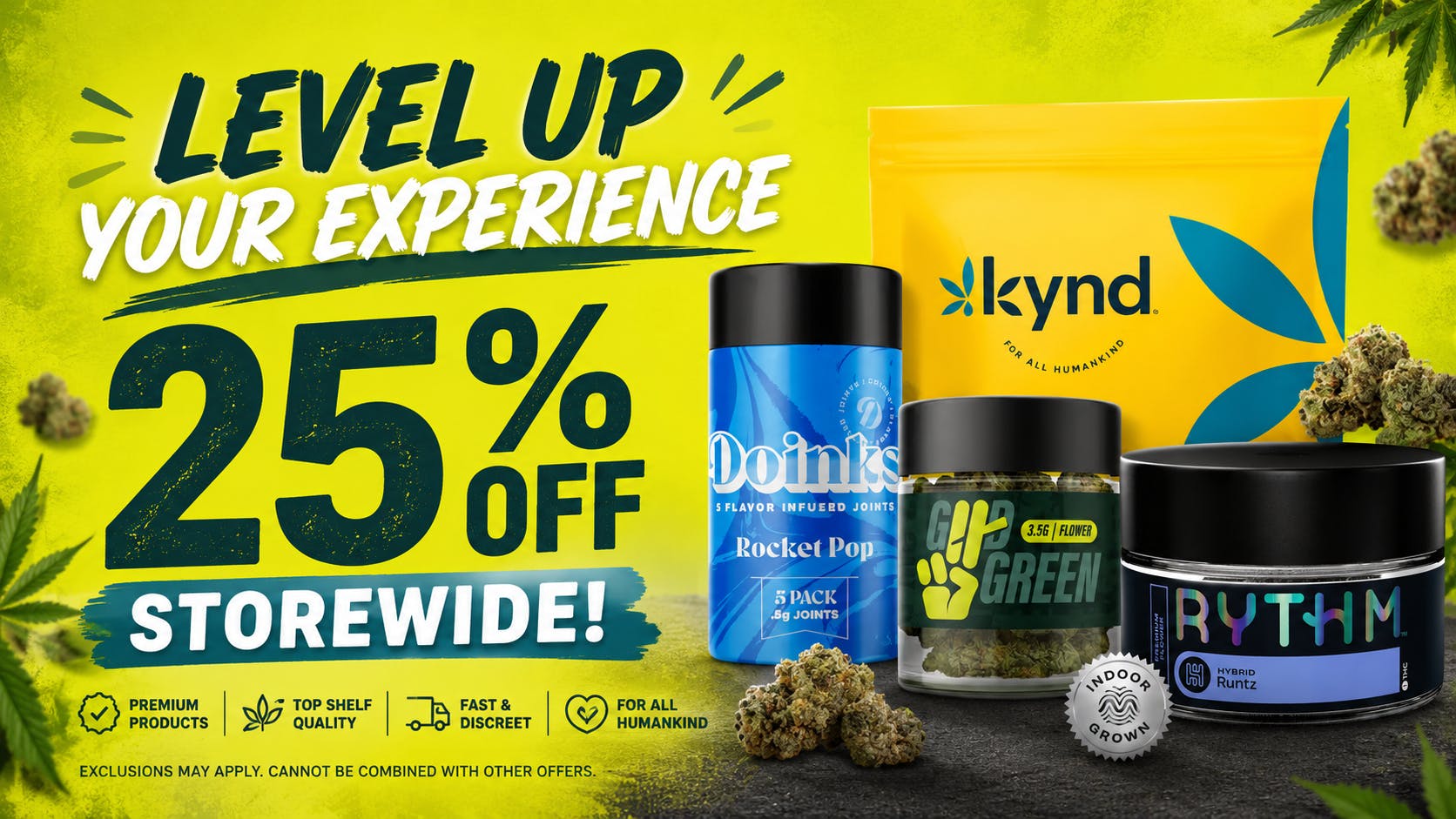 Cuzzies Delivery 🔥 Level Up & Save BIG — 25% Off Storewide