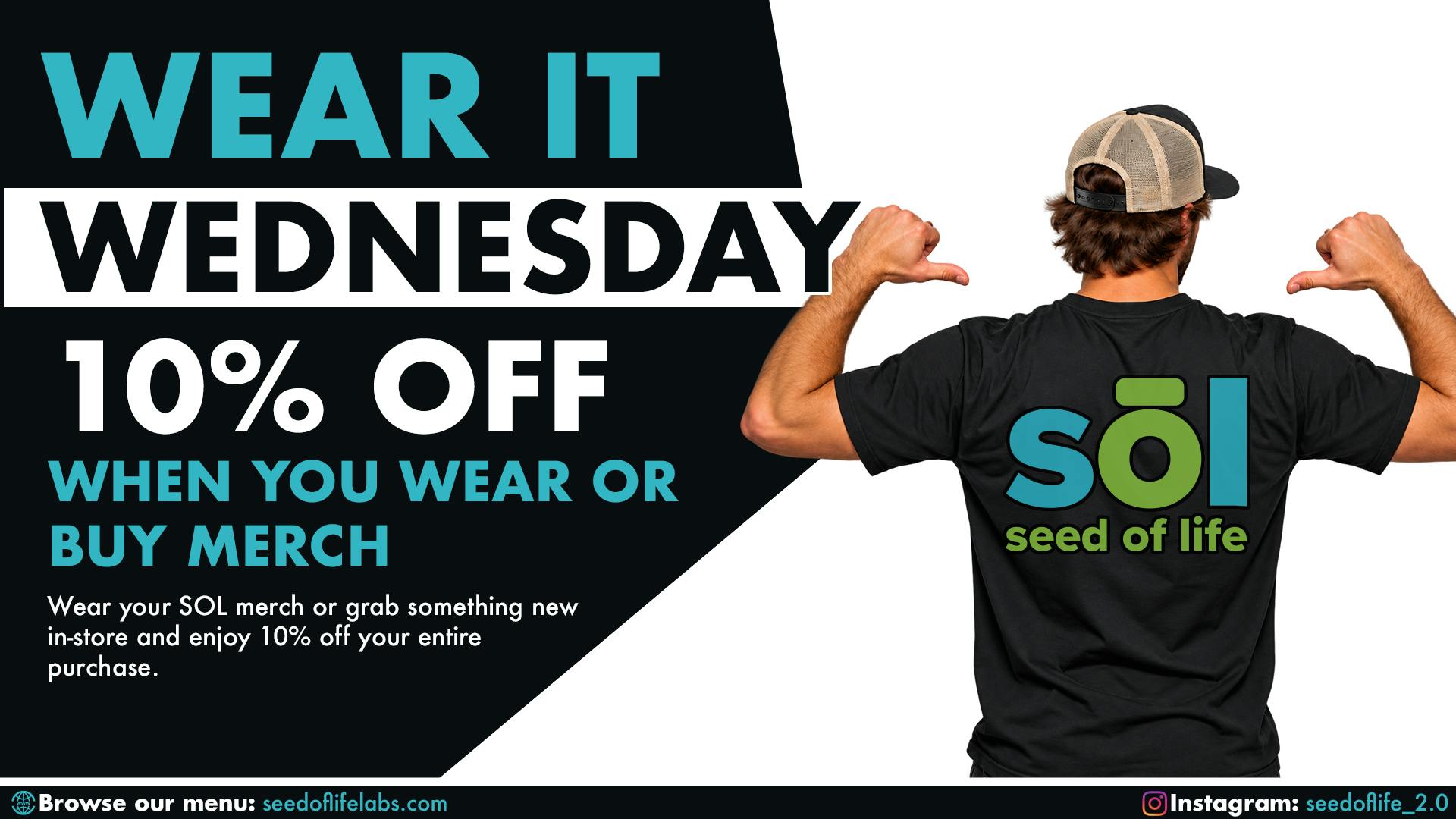 Seed of Life Labs - Havre Wear it Wednesday (10% OFF)