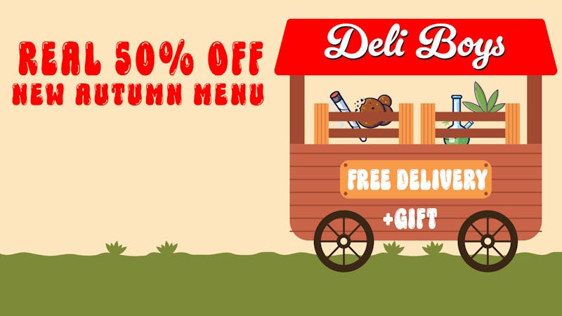 Deli Boys 50%OFF_FREEDELIVERY_GIFT
