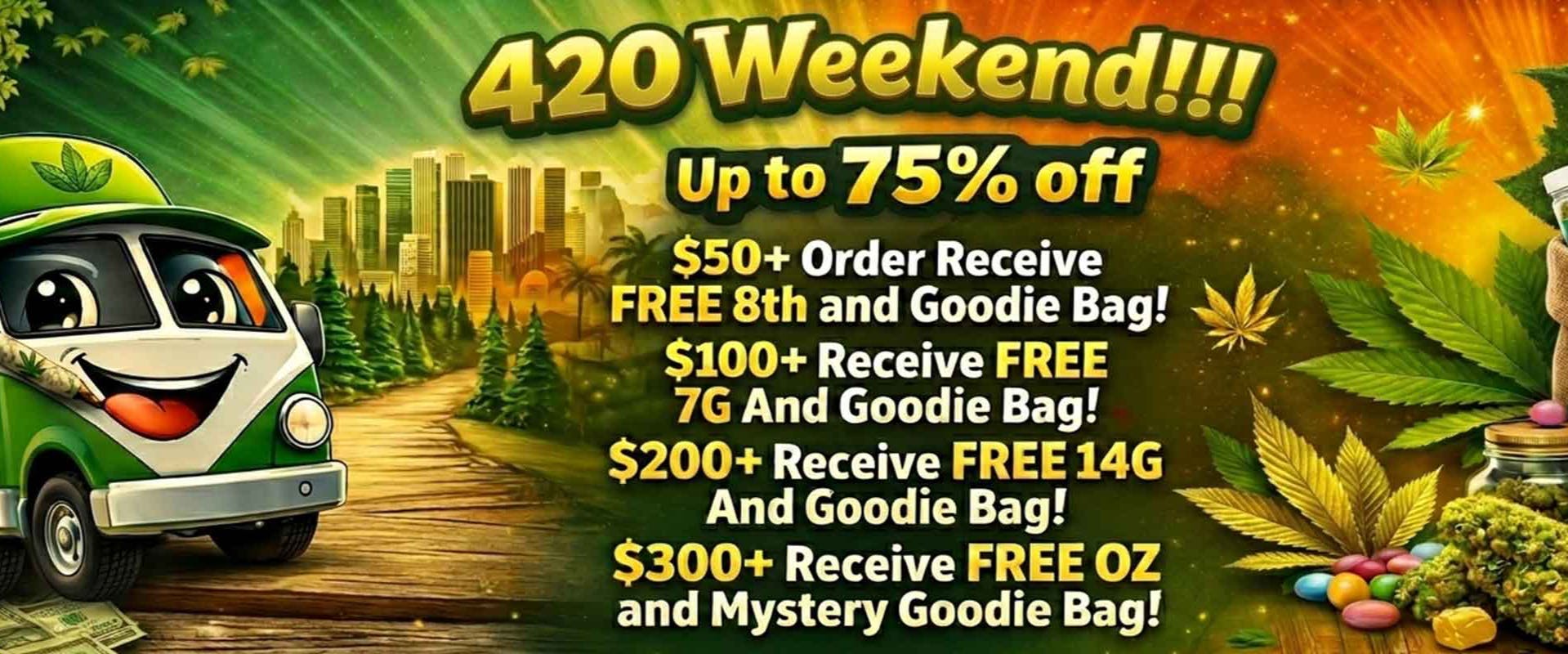 Deli Boys Insane 420 DEAL! ADDITIONAL 20% OFF+GOODIEBAG