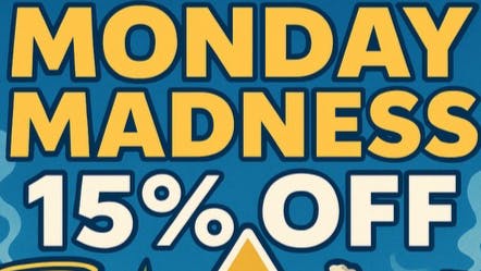 Halfpipe Cannabis Dispensary Seaside Monday Madness