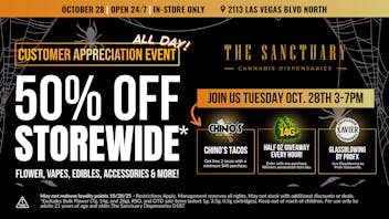 The Sanctuary Delivery - West Las Vegas 50% OFF EVENT OCT.28