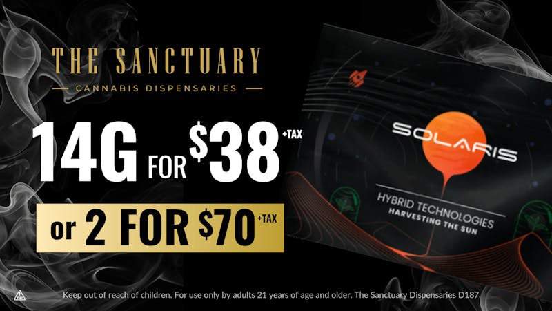 The Sanctuary Delivery Solaris 14G and 28G Deal