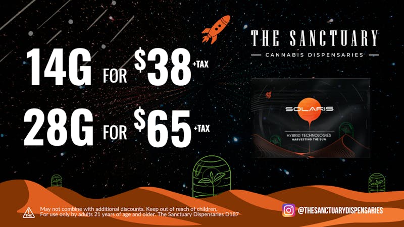The Sanctuary Delivery - West Las Vegas Solaris Half OZ and OZ Deal