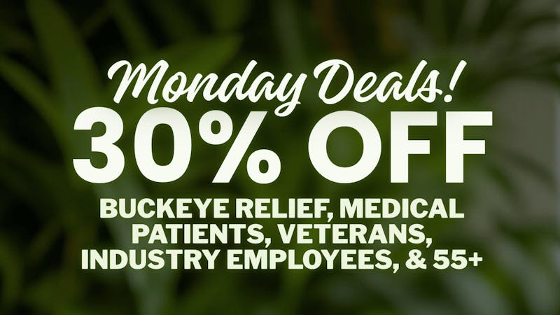 Locals Cannabis - Cincinnati Monday Deals! 30% OFF Select Brands and Categories