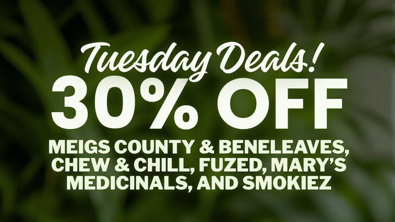 Locals Cannabis - Cincinnati Tuesday Deals! 30% OFF Select Brands