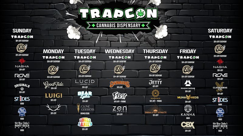 TrapCon First Time Customer 30% OFF