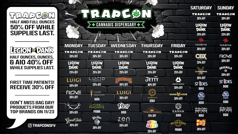 TrapCon First Time Customer 30% OFF