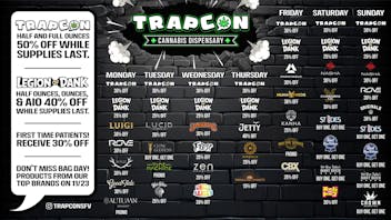 TrapCon First Time Customer 30% OFF