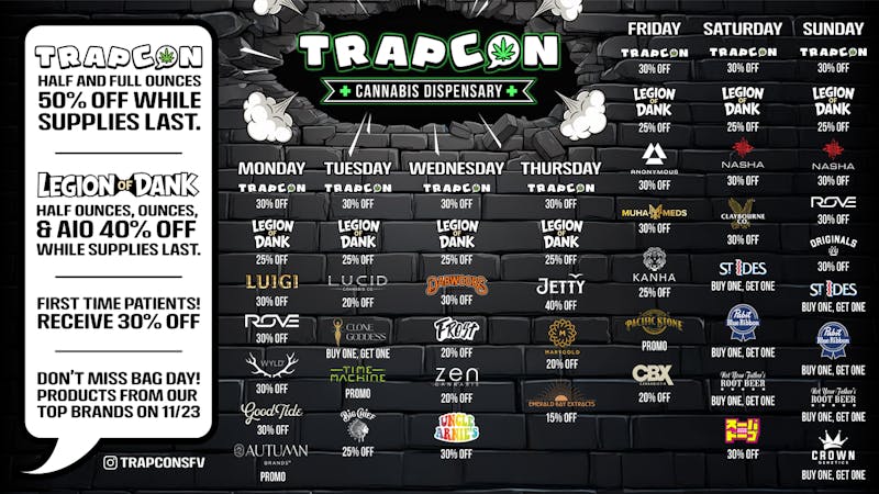 TrapCon First Time Customer 30% OFF