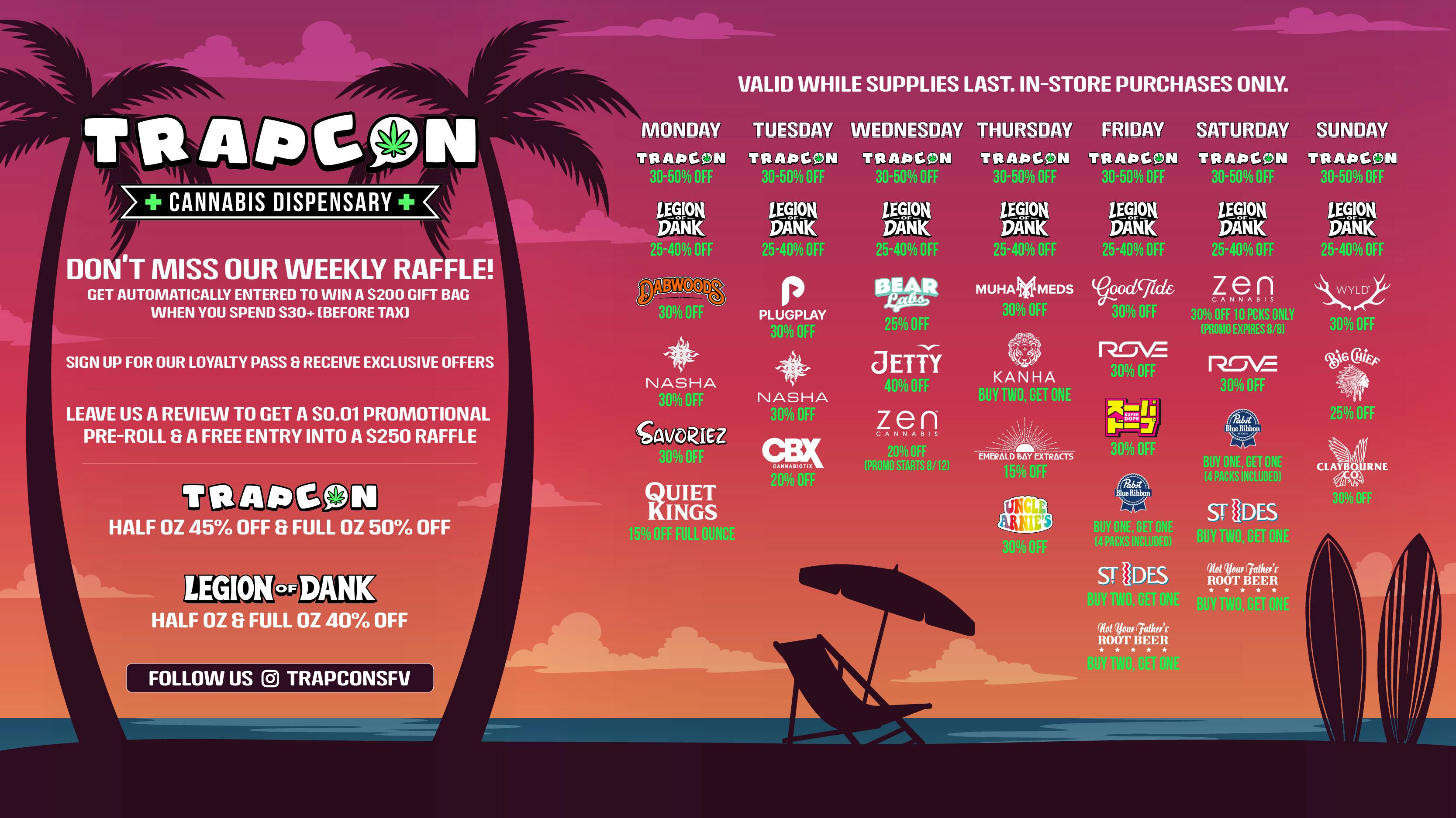 TrapCon First Time Customer 30% OFF