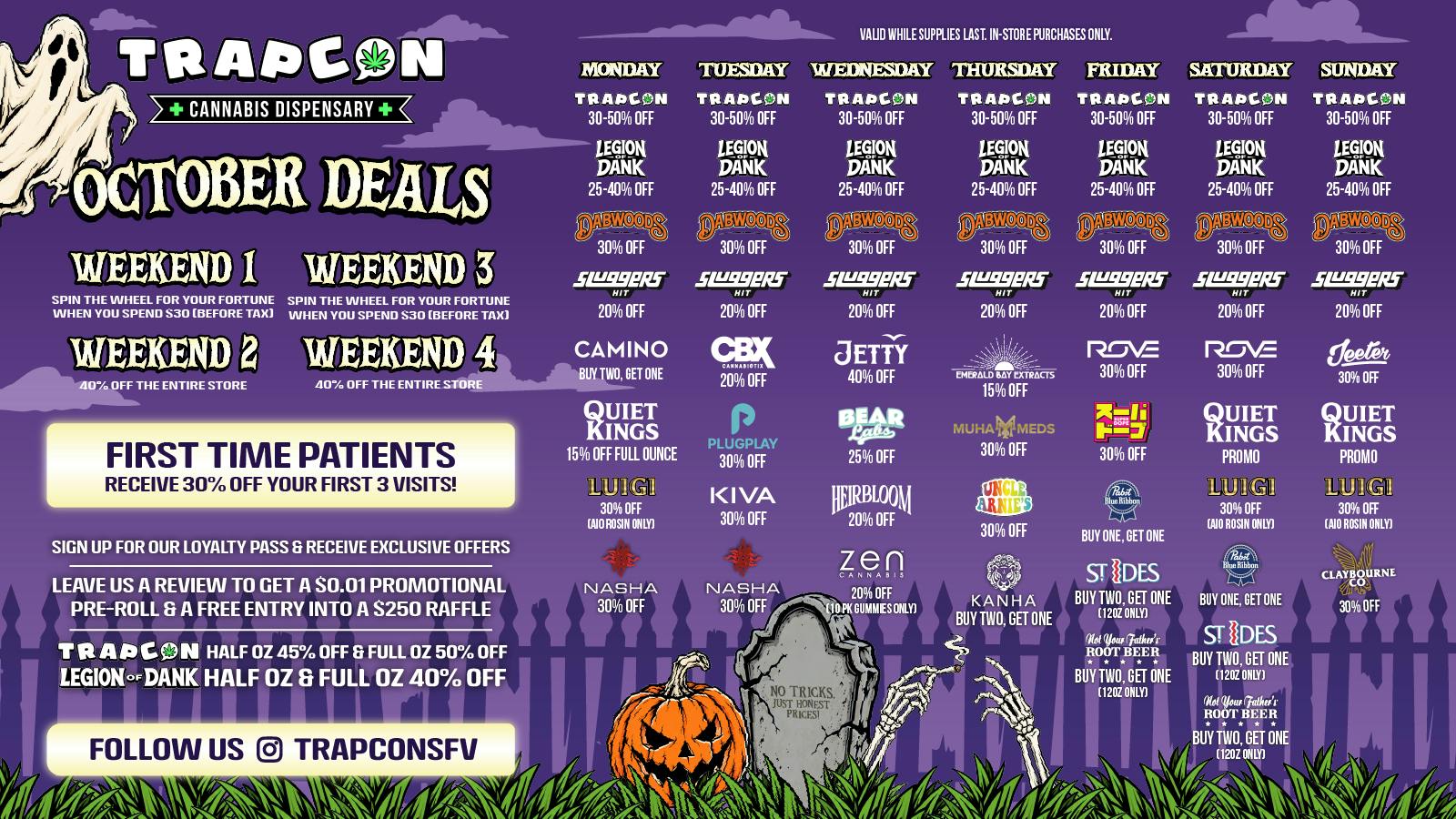 TrapCon First Time Customer 30% OFF