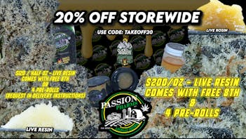 Passion Pharms 20% OFF STOREWIDE