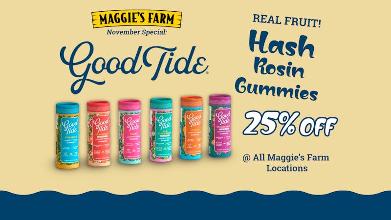 Maggies Farm Manitou Springs Good Tide Fruit Gummies - 25% off @ Maggies Farm