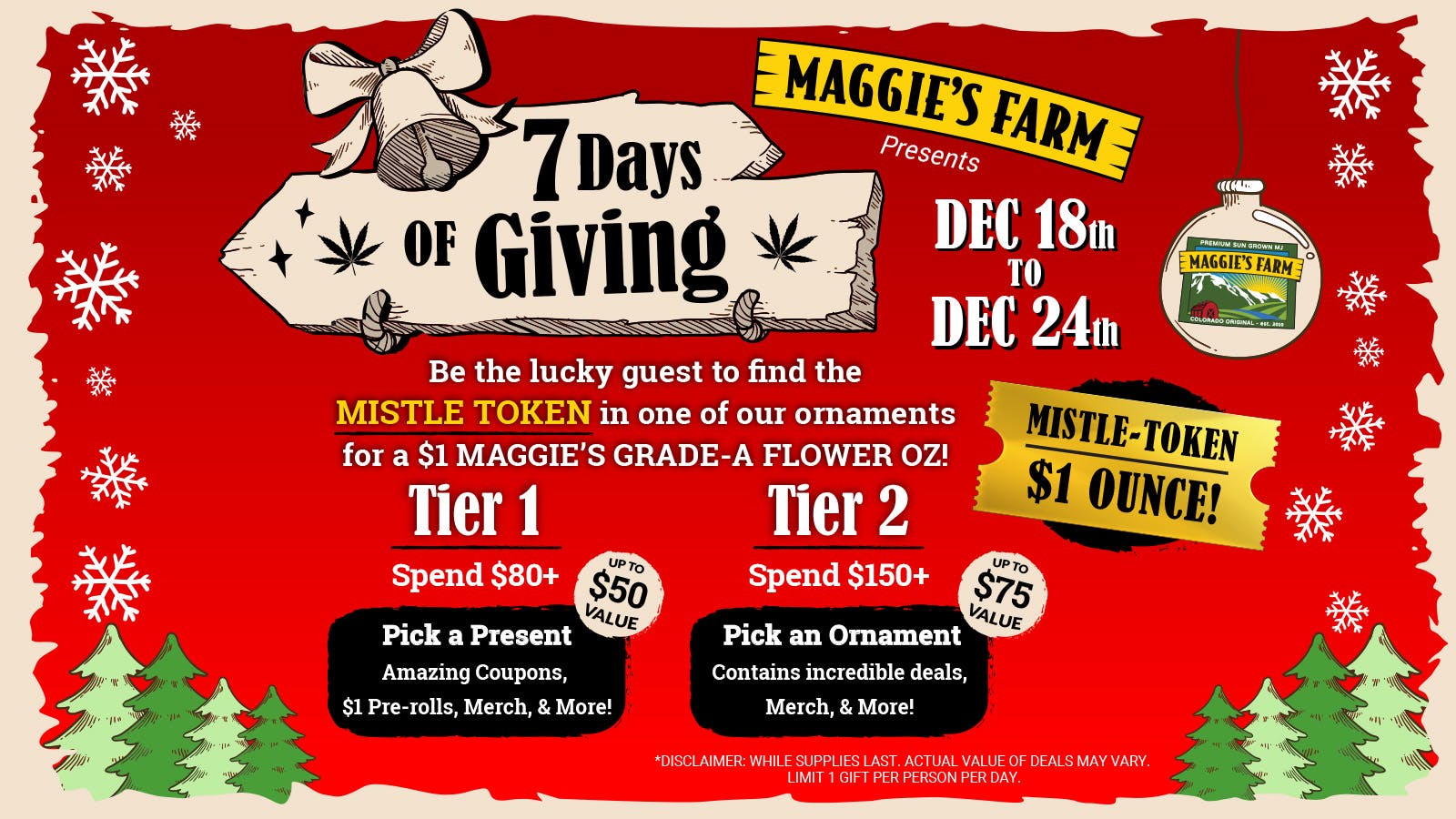 Maggies Farm Pueblo North - Piñon ** Maggie's Farm - 7 Days of Giving **