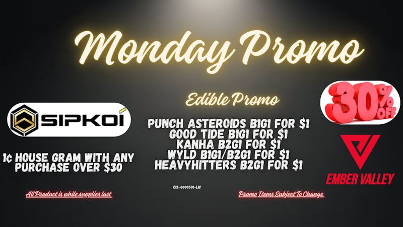 SipKoi Munchie Monday Promo