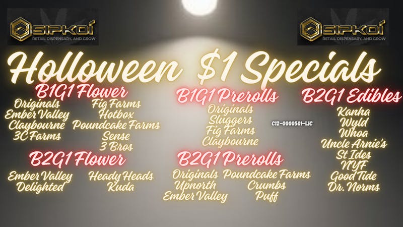 SipKoi Holloween Specials