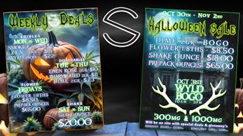 Stability Cannabis - S Meridian Halloween Weekend Sale