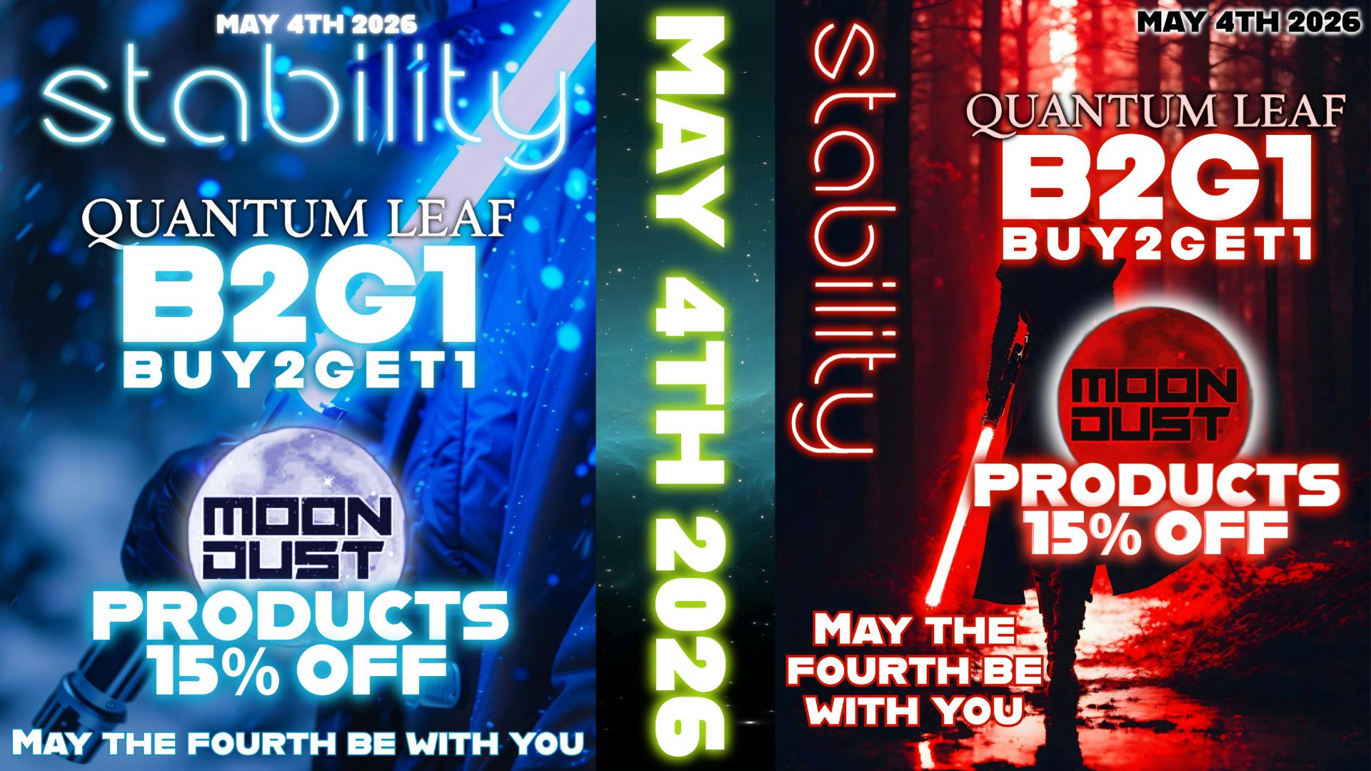 Stability Cannabis - S Meridian MAY THE FORTH BE WITH YOU!!!