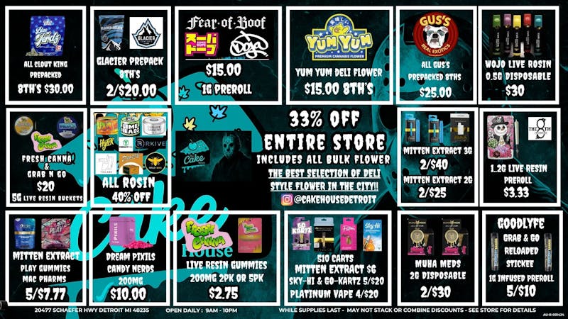 The Cake House - Detroit TCH Detroit Weekly Deals!
