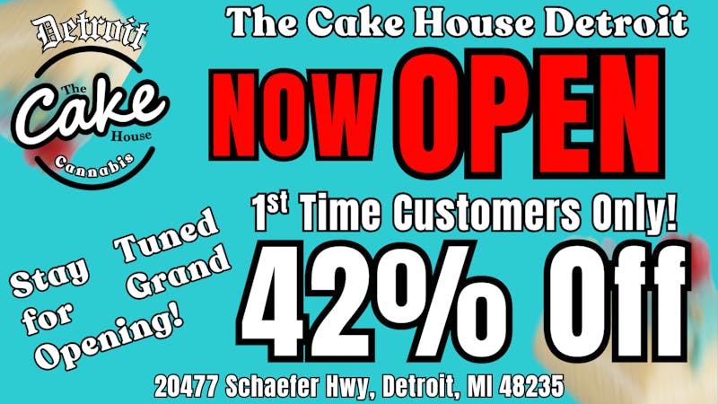 The Cake House - Detroit TCH Detroit 1st time customer discount!