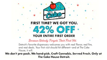 The Cake House - Detroit TCH Detroit 1st time customer discount!