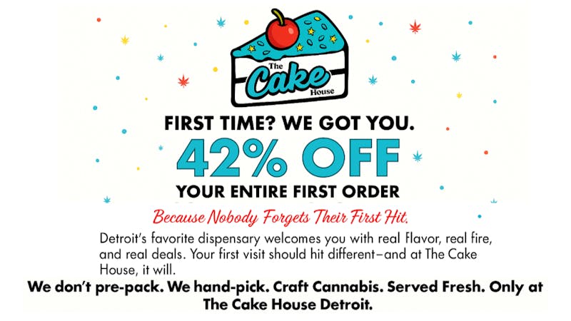 The Cake House - Detroit TCH Detroit 1st time customer discount!
