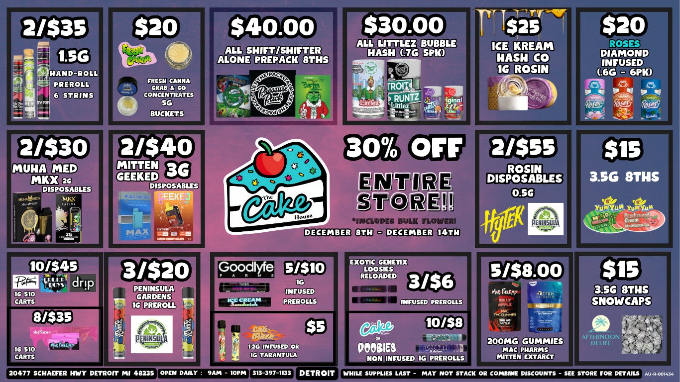 The Cake House - Detroit The Best Deals In The City!!