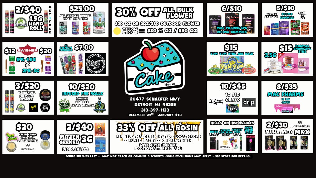 The Cake House - Detroit The Cake House Detroit -The Best Deals In The City