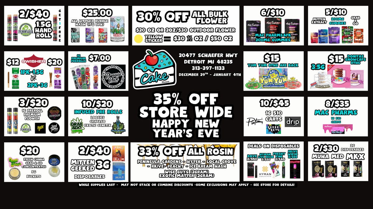 The Cake House - Detroit The Cake House Detroit -The Best Deals In The City