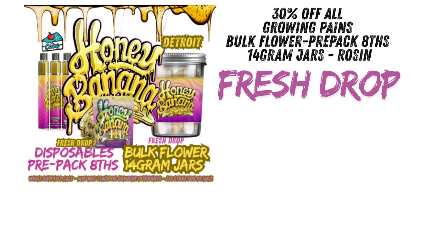 The Cake House - Detroit The Cake House Detroit FRESH HONEY BANANA DROP