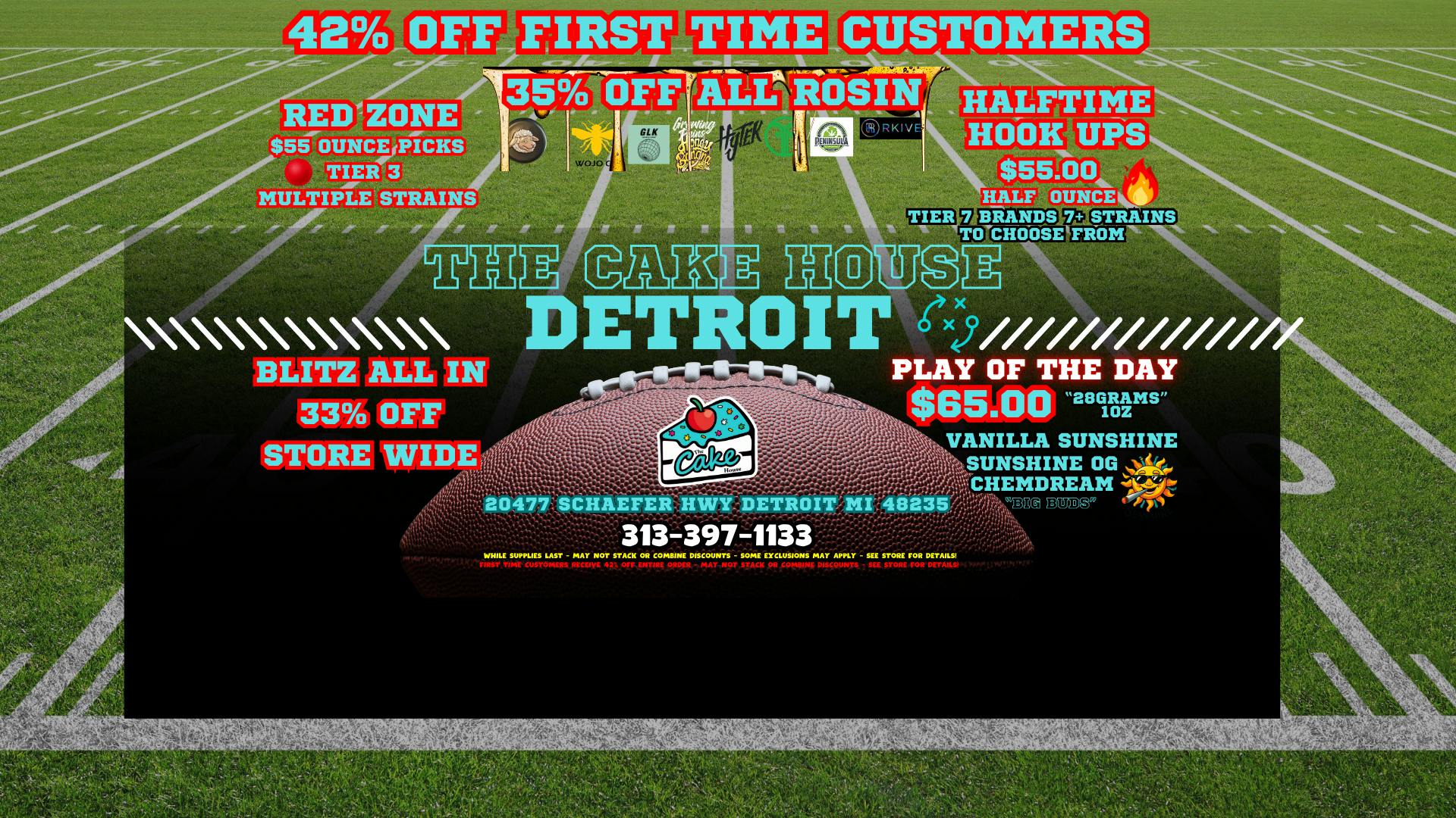 The Cake House - Detroit 1st time customer? Enjoy 42% Off Storewide!
