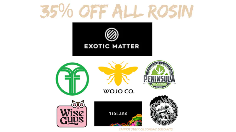 The Cake House - Detroit 35% OFF ALL ROSIN