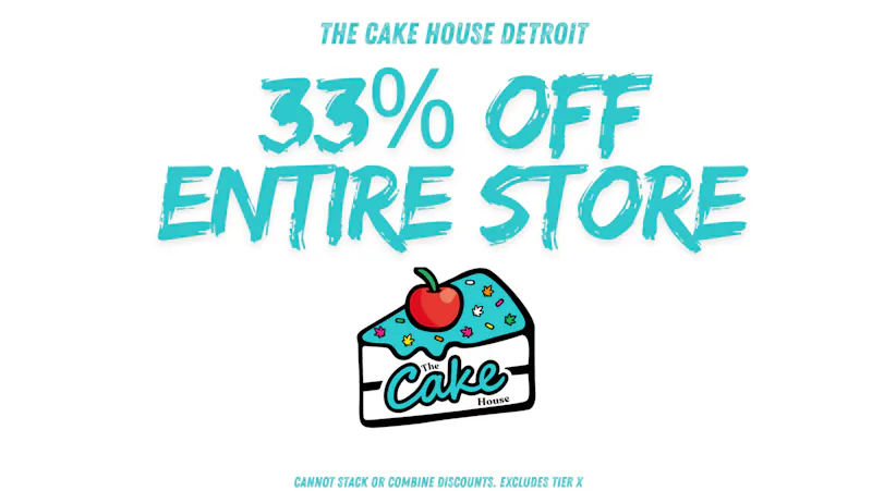 The Cake House - Detroit 33% off entire store