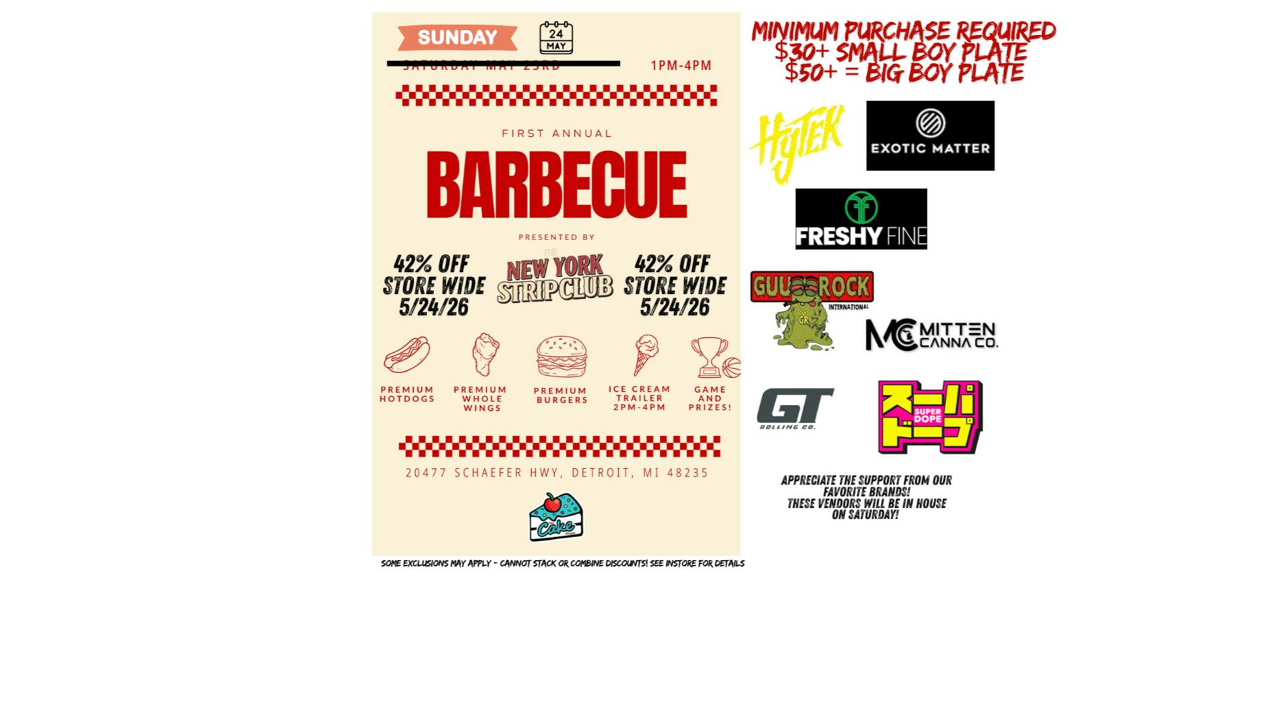 The Cake House - Detroit The Cake House BBQ 42% OFF STORE WIDE