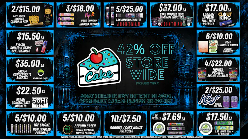 The Cake House - Detroit 42 % OFF ROSIN