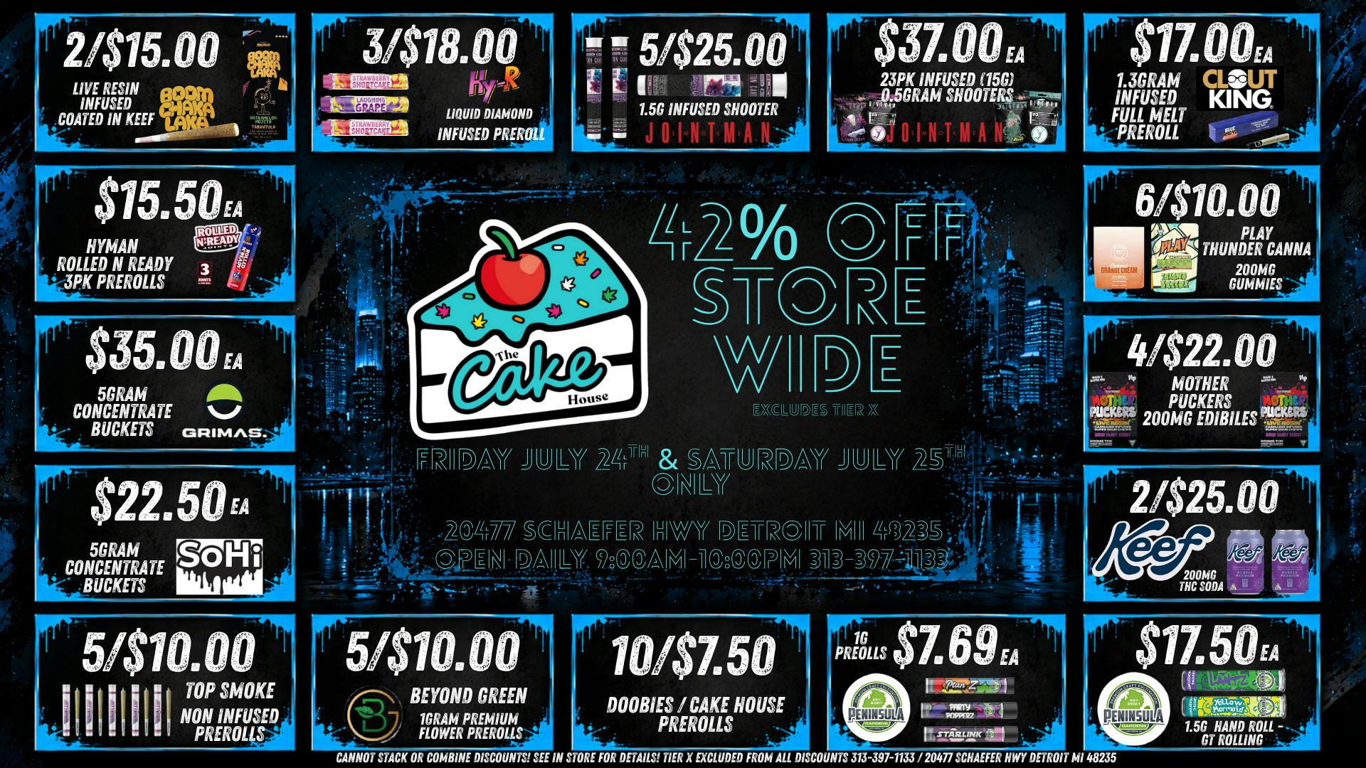 The Cake House - Detroit 42% OFF STORE WIDE EXCLUDES TIER X