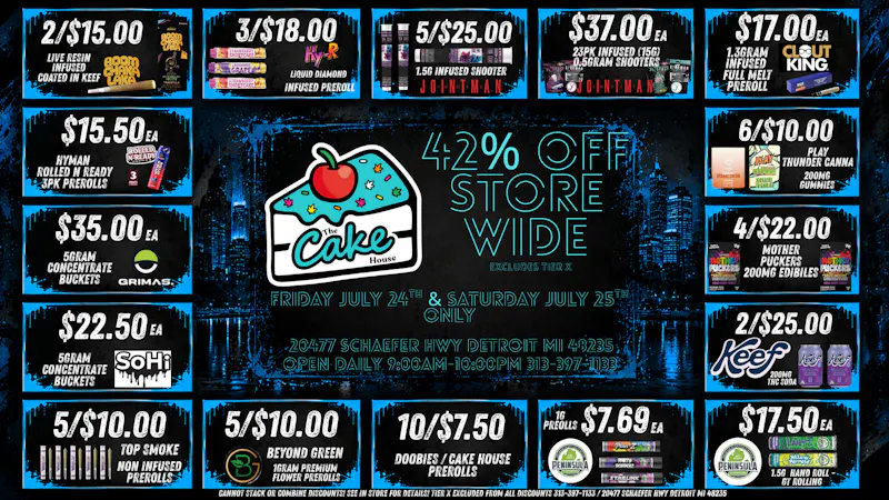 The Cake House - Detroit 42% OFF STORE WIDE EXCLUDES TIER X