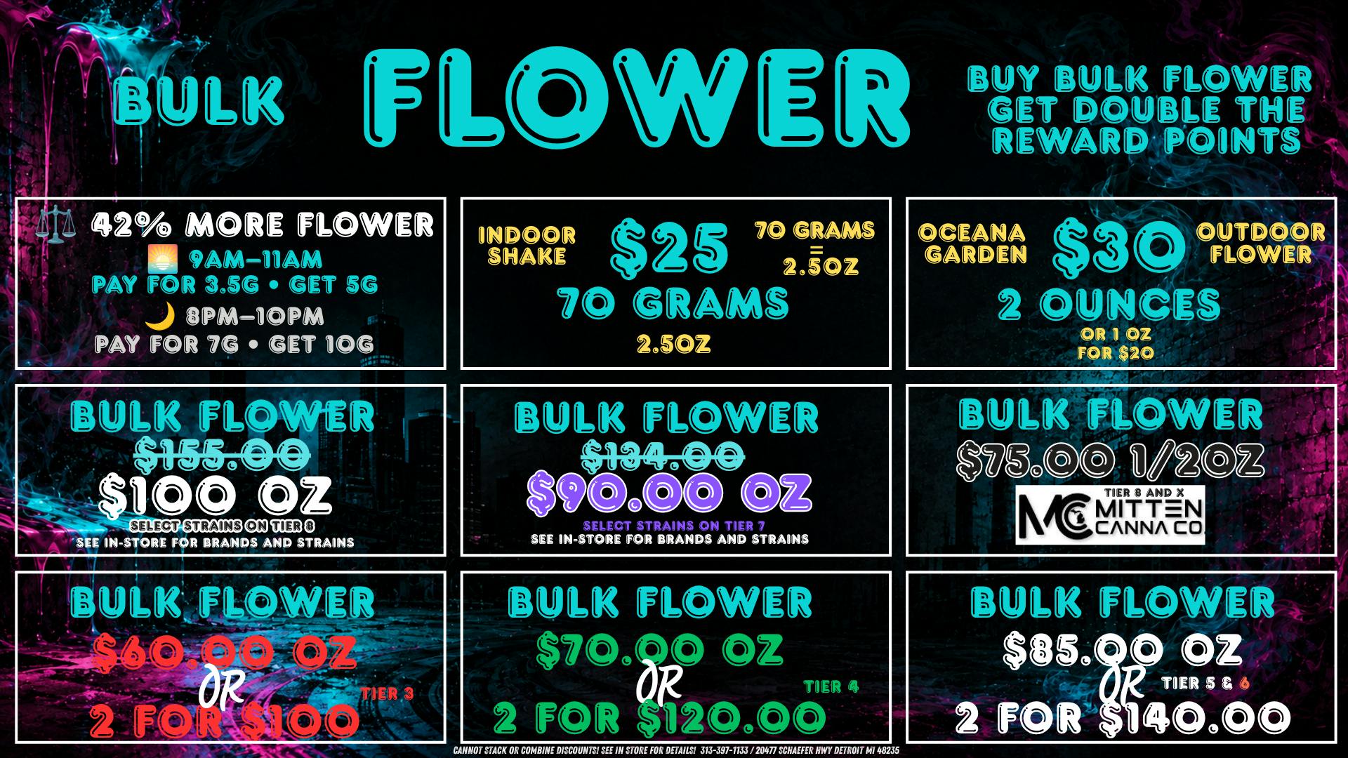 The Cake House - Detroit DETROIT BULK FLOWER