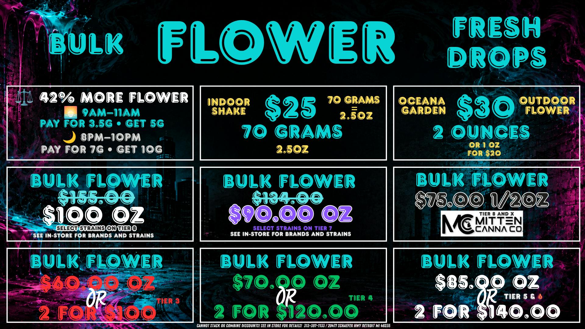 The Cake House - Detroit BULK FLOWER DEALS